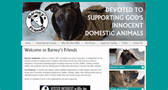 Desktop Screenshot of barneysfriends.org